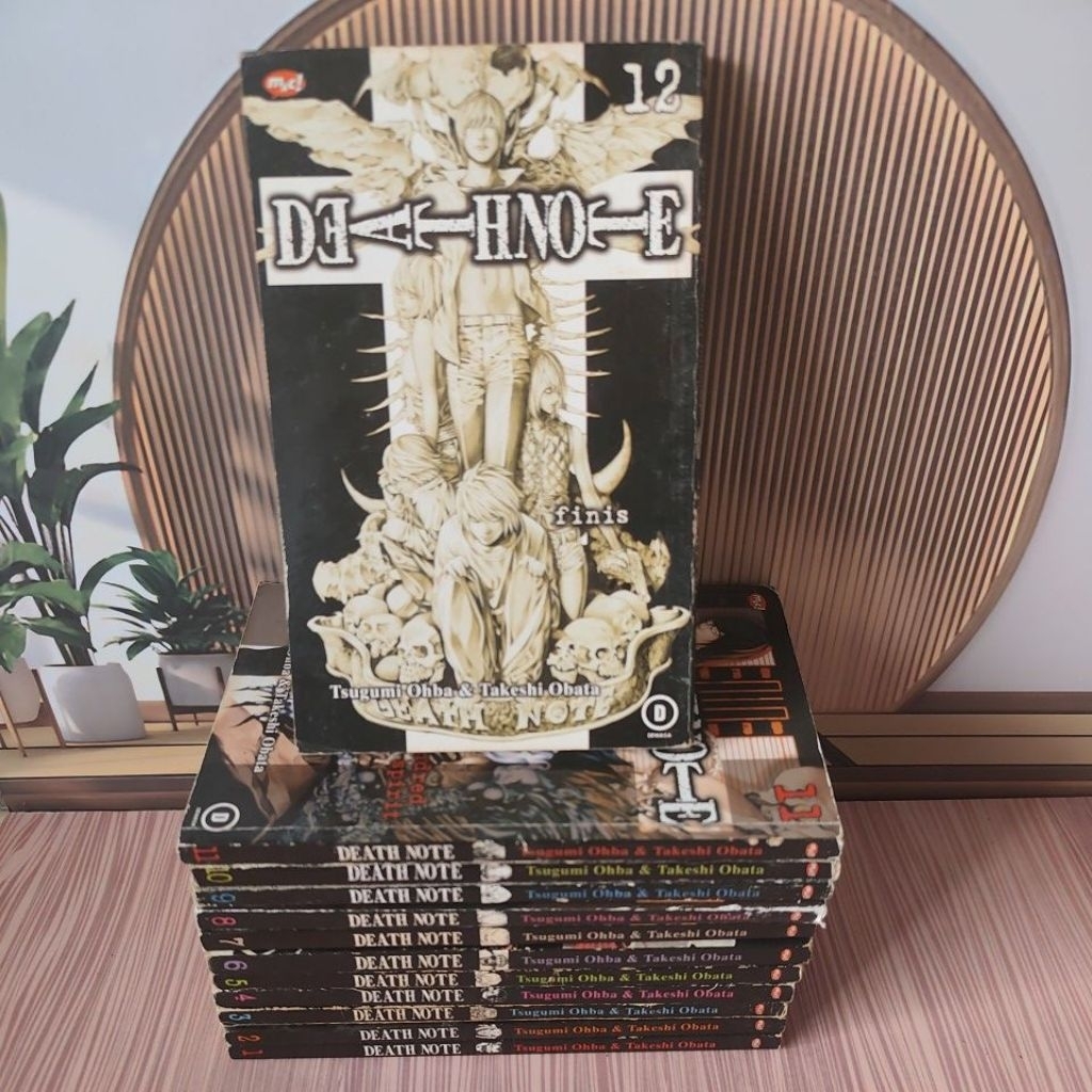 Komik Death Note Full set tamat 1-12 original M & C Original