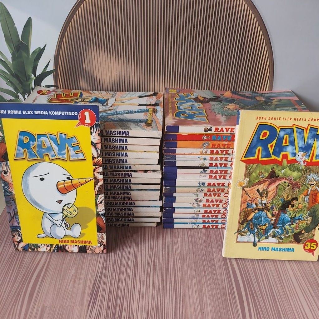 Komik Rave full set tamat 1-35 original elex