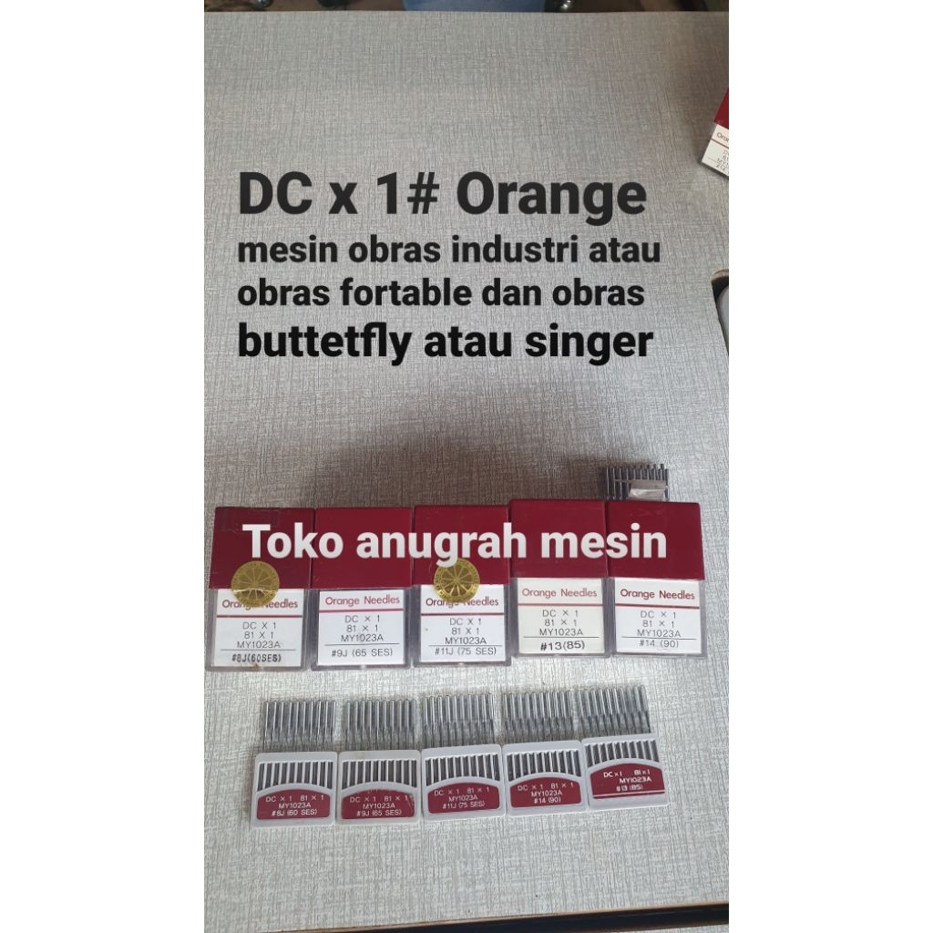 Orange DC x 1 obras industri,obras fortable,obras singer,butterfly