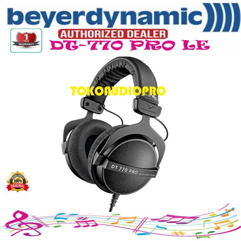 Beyerdynamic DT 770 Pro Limited Edition Professional Studio Headphone, Black Beyerdynamic DT770 Pro 