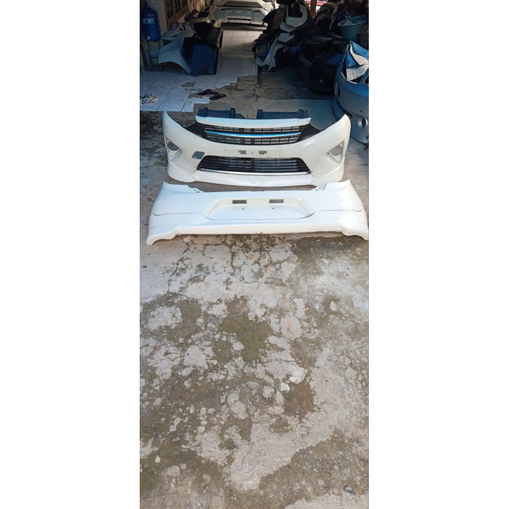 bemper depan belakang agya TRD