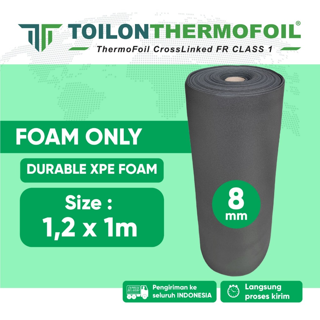 Busa Peredam/ Foam 8mm XPE / Matras / Foam Sheet Harga Per Meter