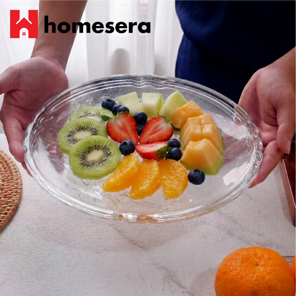 PIRING SAJI KACA (12bj ) | PIRING KUE | PIRING KACA SAJI KUE | PIRING CEPER JUMBO | PIRING AESTHETIC