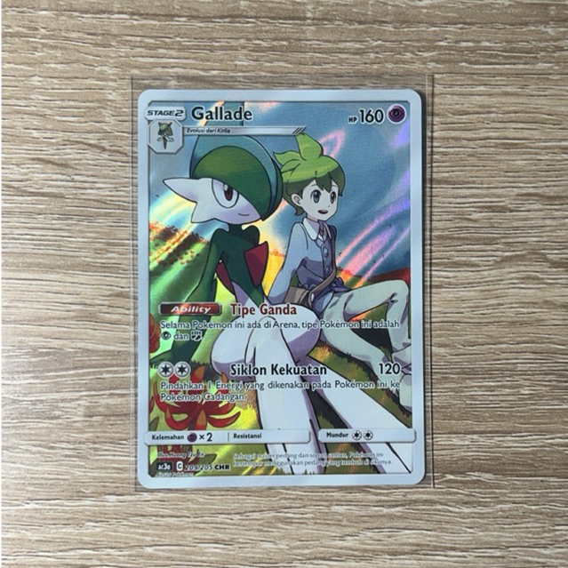 Kartu TCG Pokemon Gallade CHR Indonesia