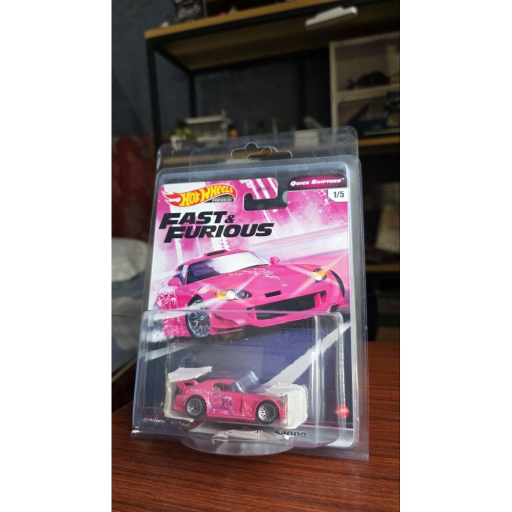 HotWheels Premium FF Honda S2000 Pink Suki Quick Shifters Card INTER Mulus FREE Protektor