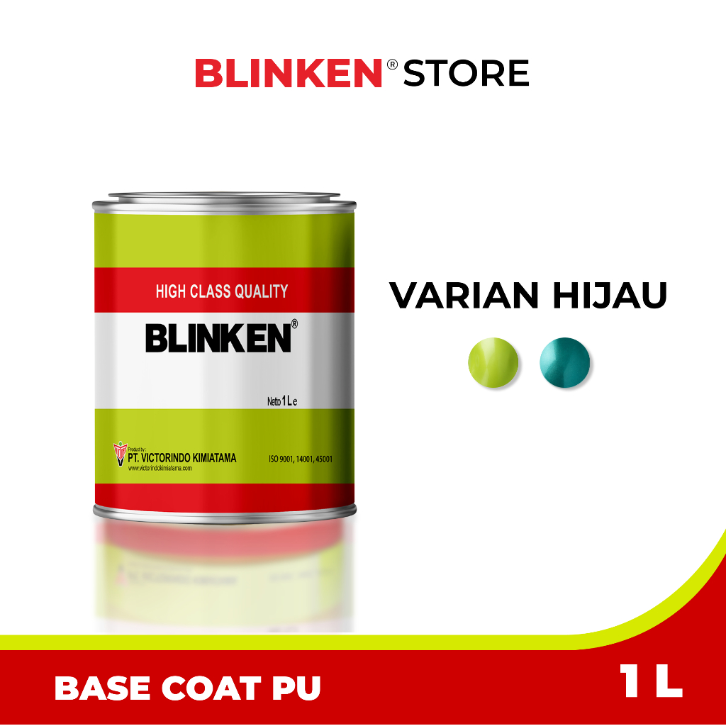 BLINKEN BASE COAT CAT MOBIL, MOTOR GREEN SERIES 1L