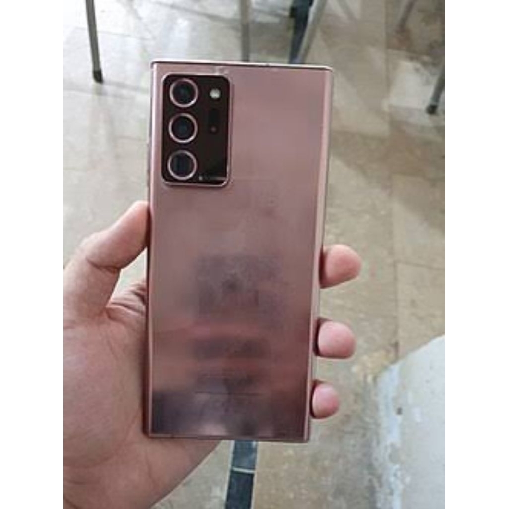 Handpone Hp Samsung Note 20 Ultra 8/256 Sein Resmi Original ( Ada Minus ) Second Seken bekas murah b