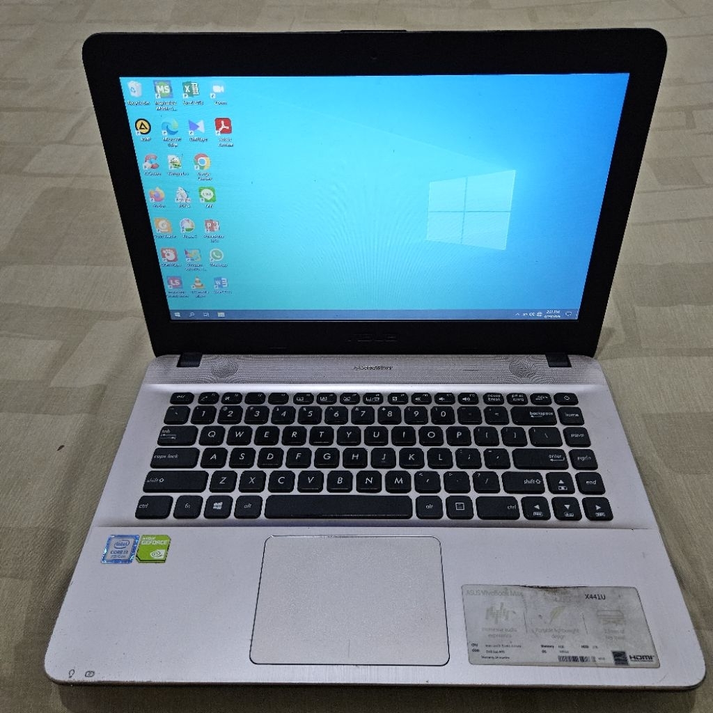 ASUS X441U Core i3 7020U Ram 4GB HDD 1TB Murah Meriah