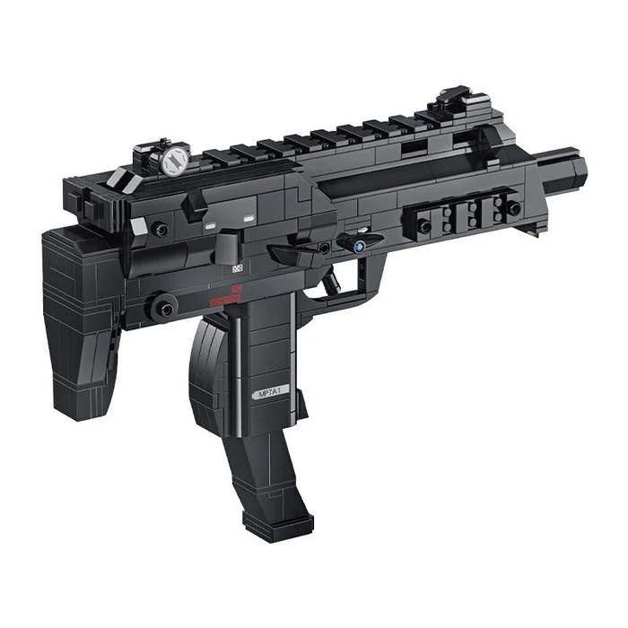 PANLOS MP7 TECHNOLOGY BRICKS TOY GUN SERIES 670021 625 Pcs Blocks