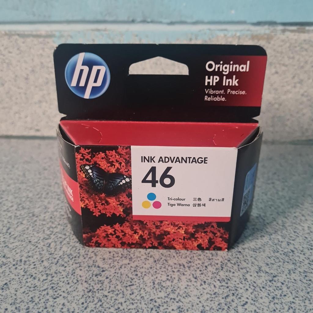 Tinta HP Catridge 46 Color Original for printer Deskjet Advantage 2020hc,2029,2520hc AiO,2529,4729