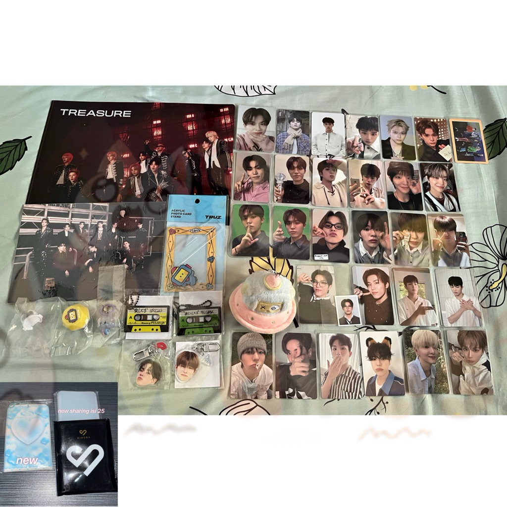 PHOTOCARD/PC TREASURE PLEASURE SG 26 BARUDAK MENOKIN WELCOMING COLLECTION 2023 2024 LOVE PULSE YELLO