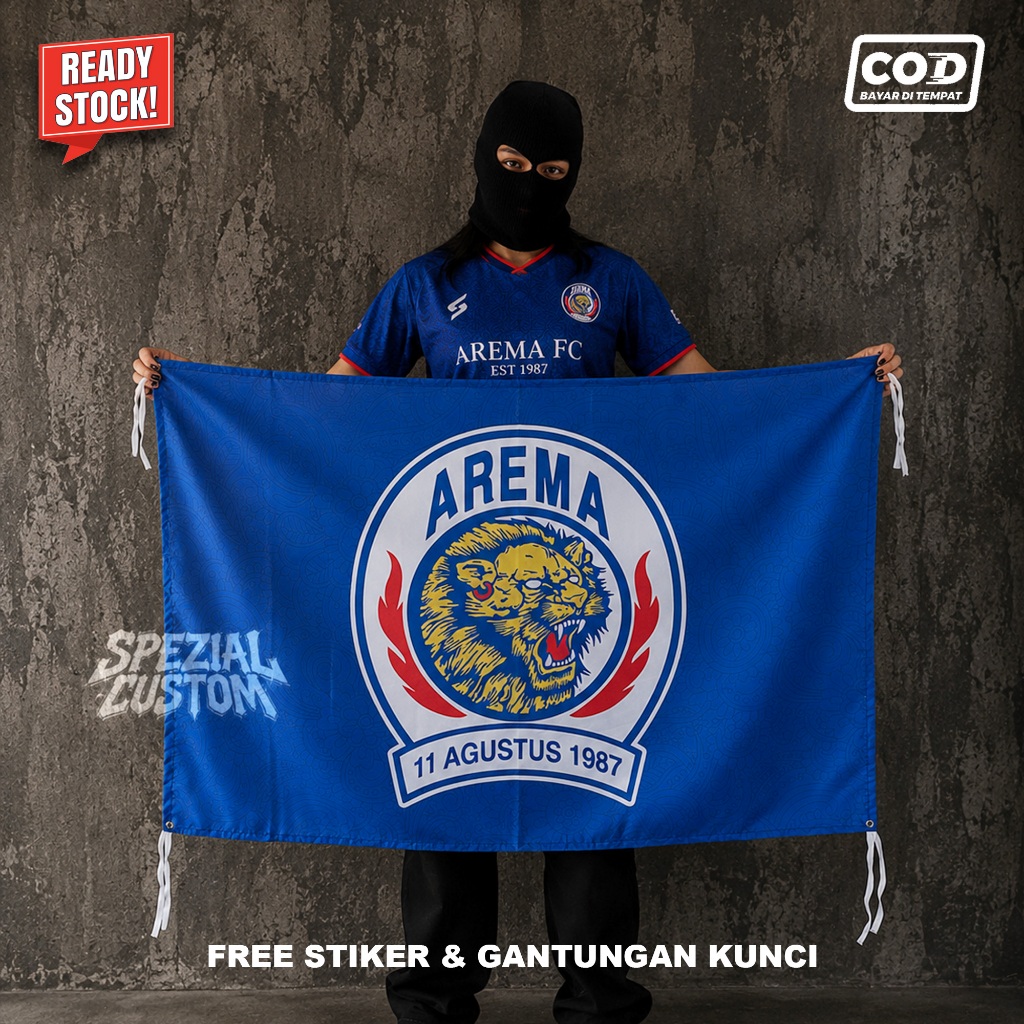 Hand Flag Arema | Bendera Arema | Flag Arema