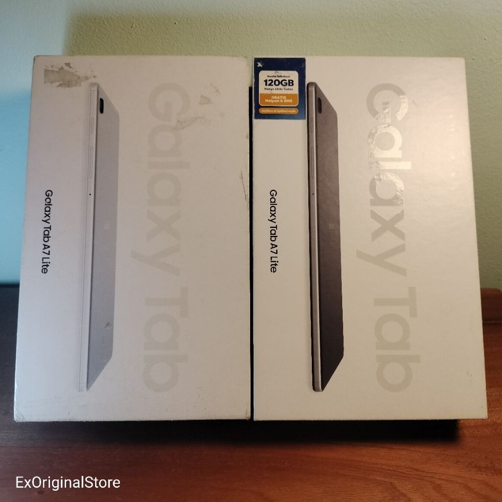 Dus Box Samsung Galaxy Tab A7 Lite Original Copotan