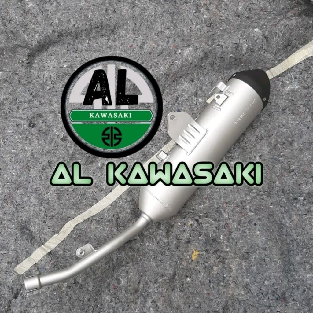 knalpot silincer muffler knalpot klx 150 bf dtracker 150 new bf original