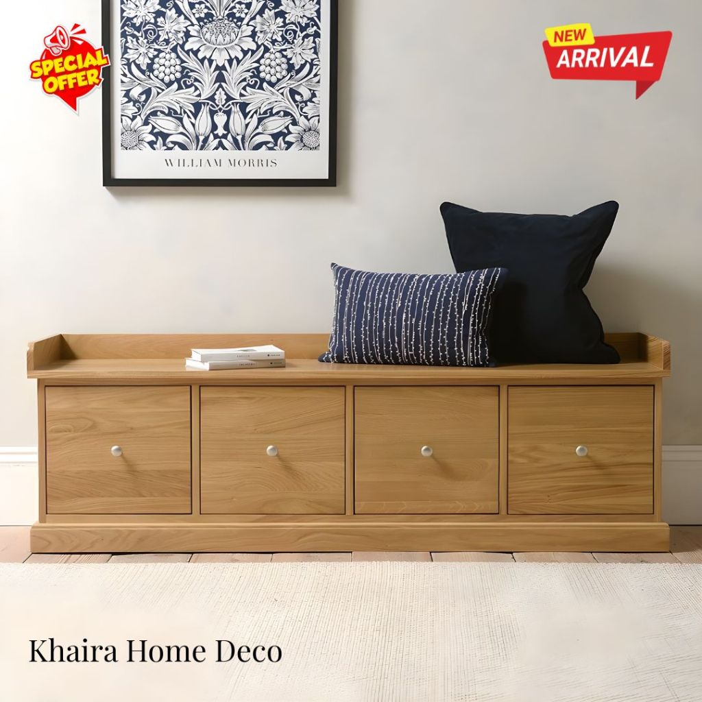 Bench Storage Kayu Jati