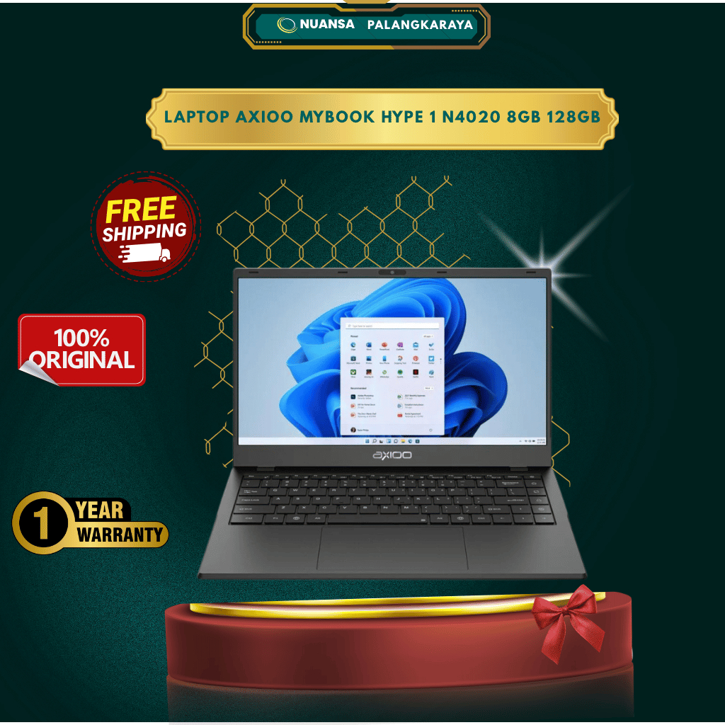 Laptop Axioo Mybook Hype 1 N4020 8GB 128GB WIN11