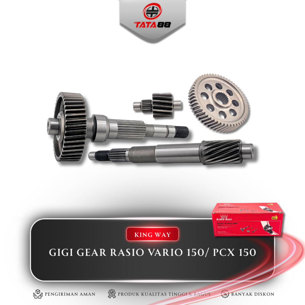 GIGI GEAR RASIO VARIO 150/ PCX 150 - GER GIGI RASIO GARDAN SET VARIO 150 PCX 150 CBU