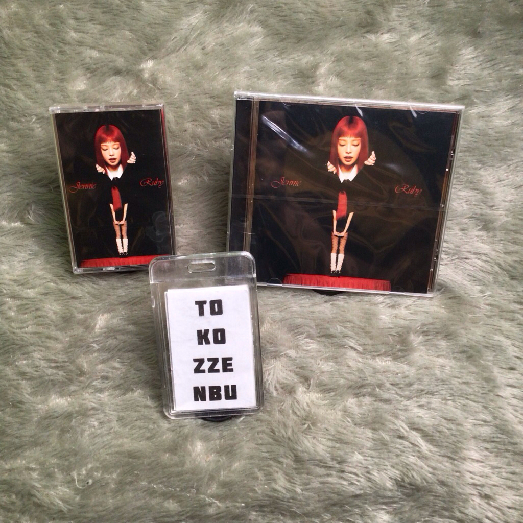 JENNIE RUBY BLACKPINK CD Cassette Album
