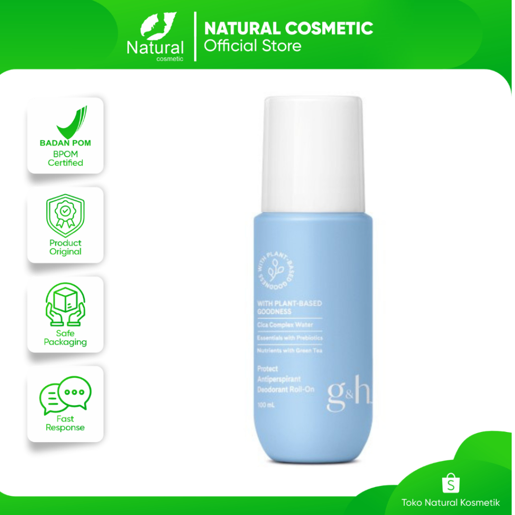 G&H protect+ Deodorant & Anti-perspirant Rollon by Amway