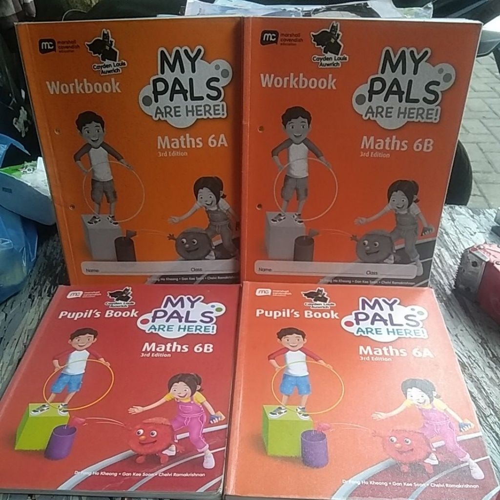 Buku my pals math 6A.6B.puplis book.workbook