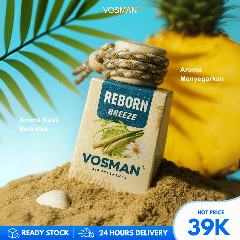 VOSMAN - Parfum Mobil Anti Mual dan Ruangan Mewah Aroma terapi VOSMAN - vosman parfum mobil