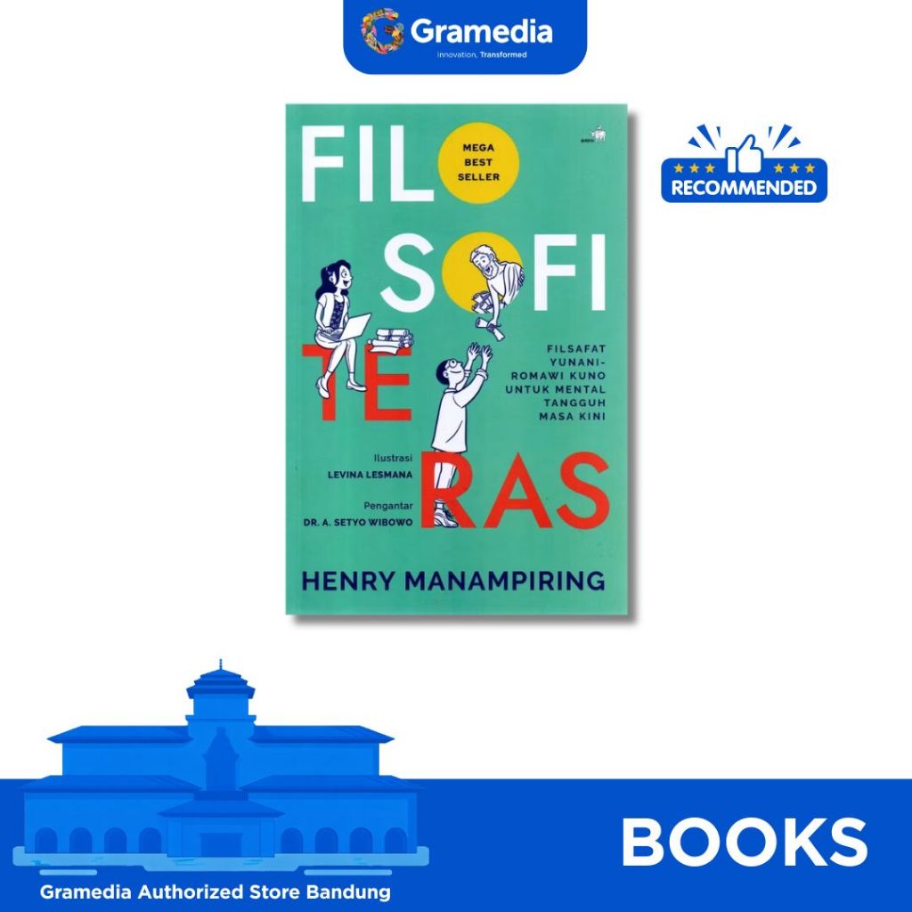 Gramedia Bandung - Filosofi Teras (New Cover)