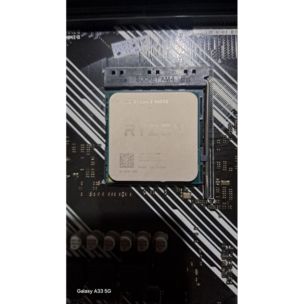 Paket Mobo processor Ryzen 5 4600G