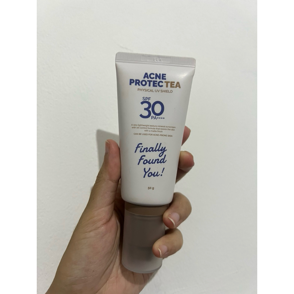 Pre loved Finally Found You Physical Sunscreen Acne Protectea SPF 30