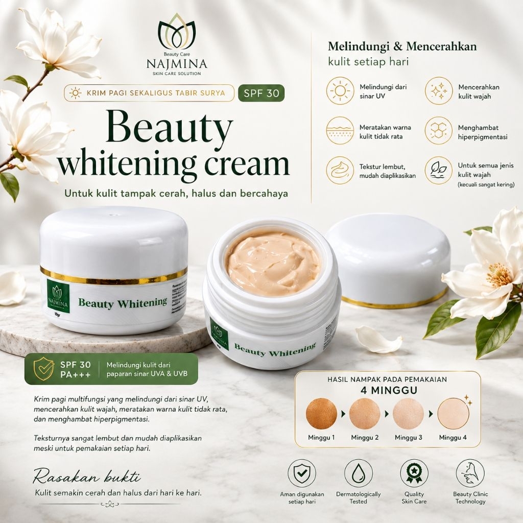 BEAUTY WHITENING NAJMINA DAY CREAM