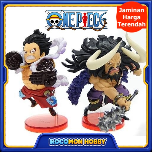 Figure WCF One Piece Weekly Shonen Jump Set Luffy Kaido Original Bandai