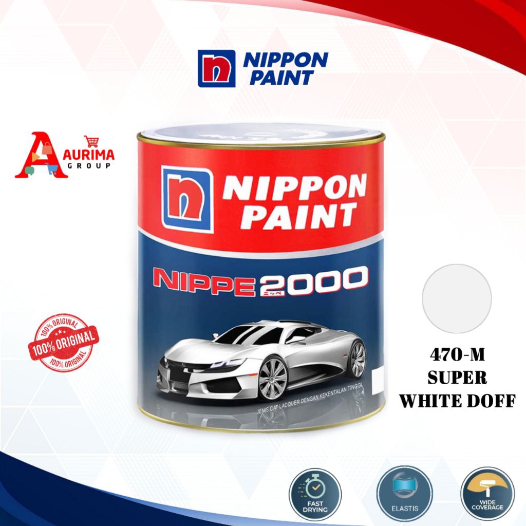 CAT DUCO WHITE DOFF-470D NIPPE 2000 CAT MOBIL REPACK