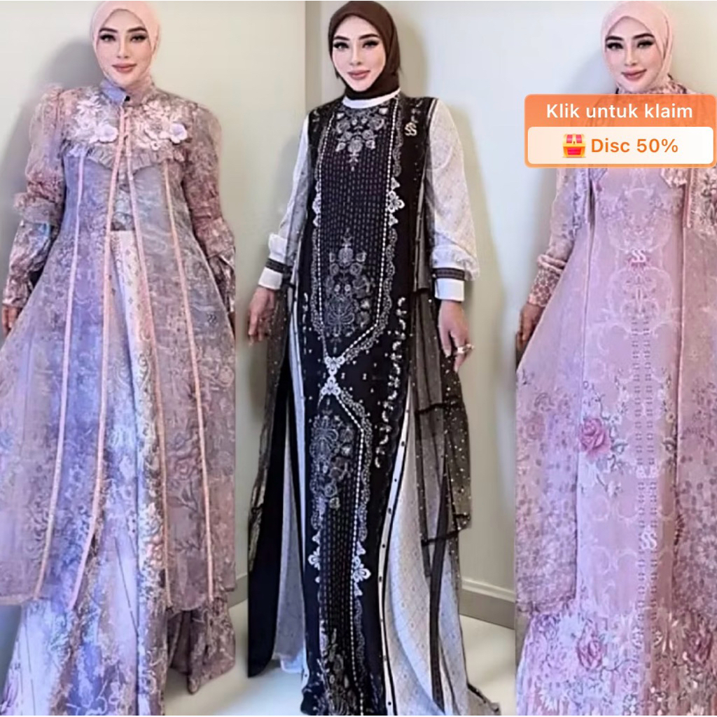 READY SHELLASAUKIA GAMIS LEBARAN STORE PREMIUM ORI SHELLA SAUKIA OWNER SHELLASAUKIASHOP