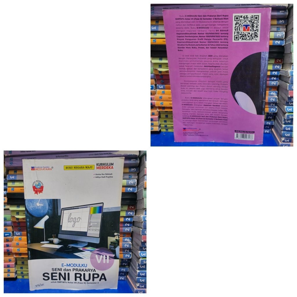 E-MODULKU SENI DAN PRAKARYA SENI RUPA KELAS 1 SMP KURIKULUM MERDEKA MEDIATAMA