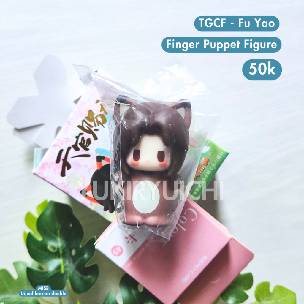 Heaven Official's Blessing Official Merch TGCF Fu Yao Xie Lian Hua Cheng Finger Puppet Figure Figuri
