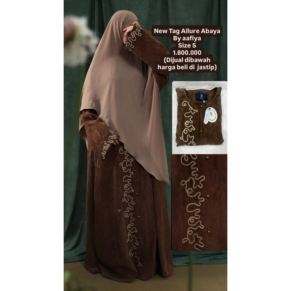 Nwt Allure Abaya By Aafiya