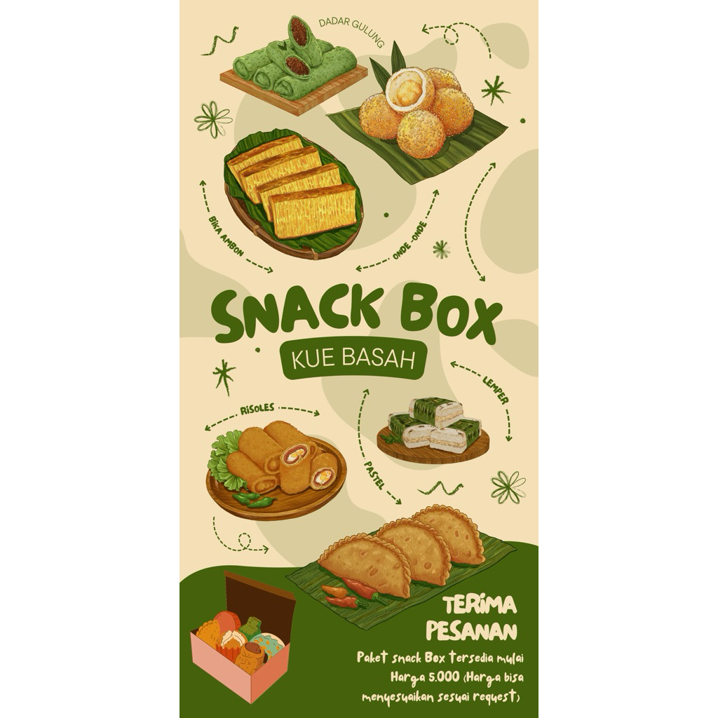 KUE BASAH / SNACK BOX