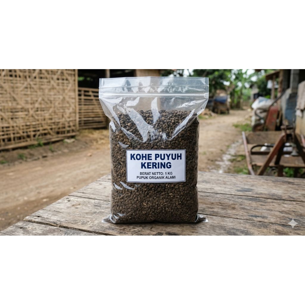 KOHE PUYUH KERING 1KG PUPUK & KULTUR
