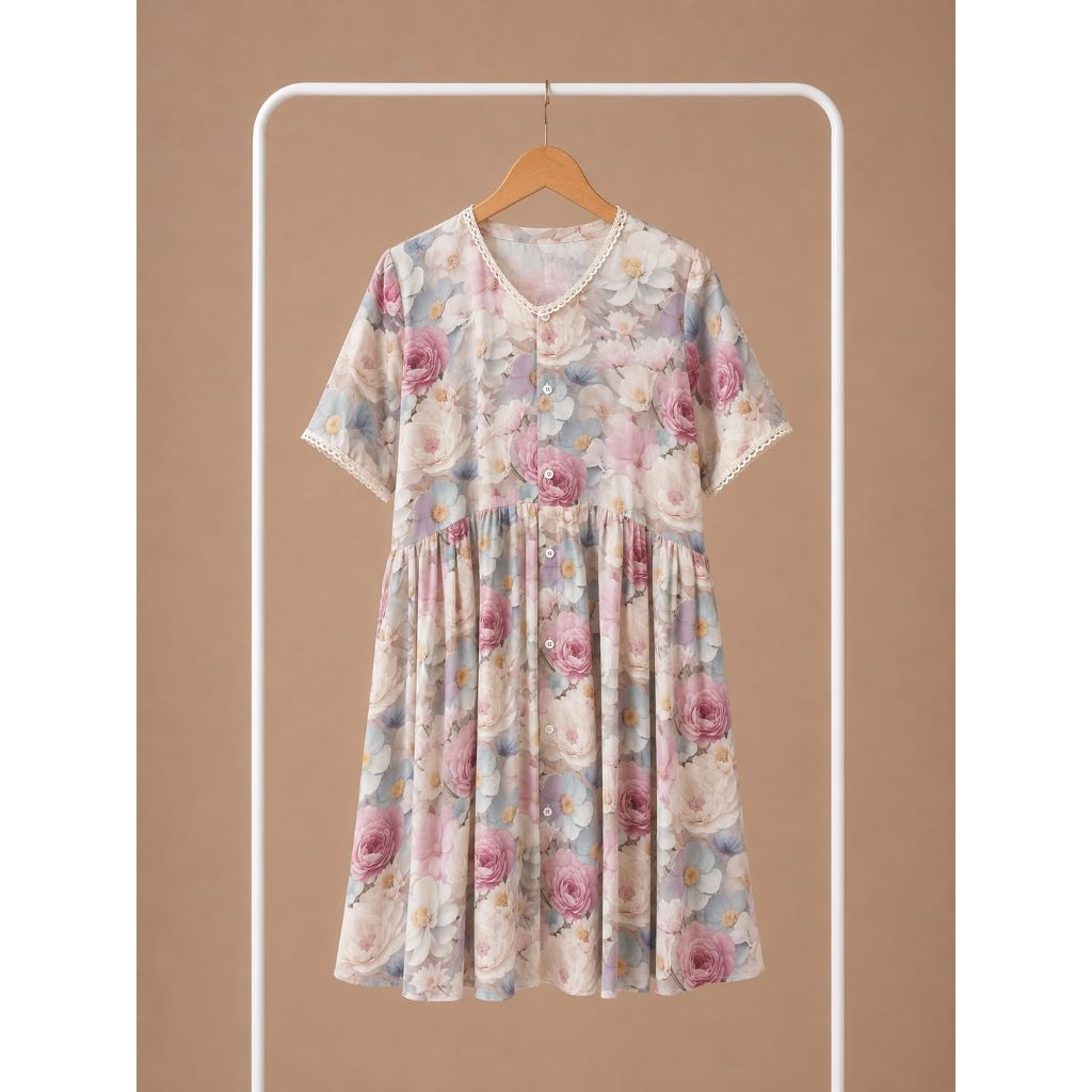 Dress Aurelia Lace Rayon Premium