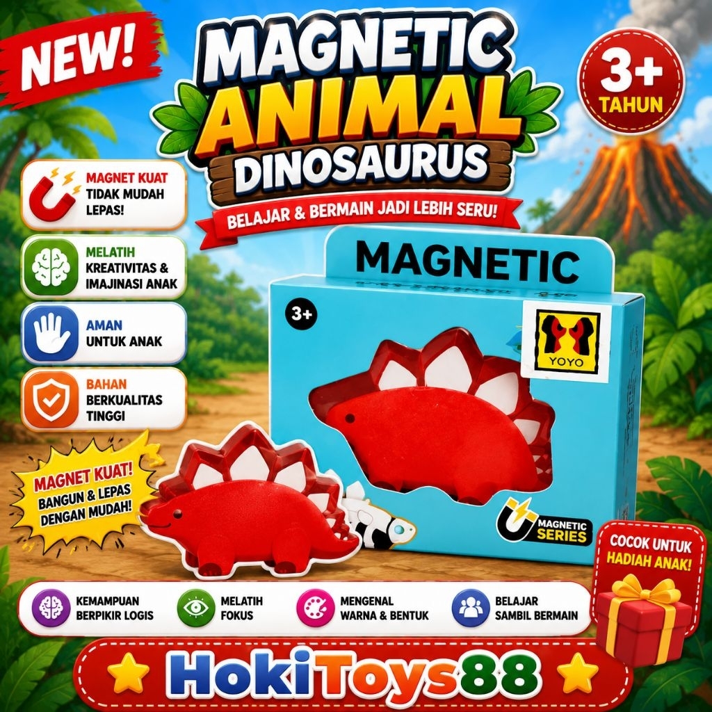 Magnetic Animal Dinosaur