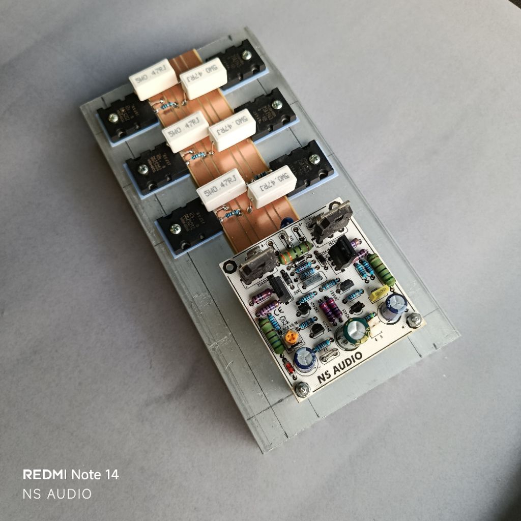Driver TBM Mini Plus TR Final 3set Toshiba lot524 Heatsink 4mm