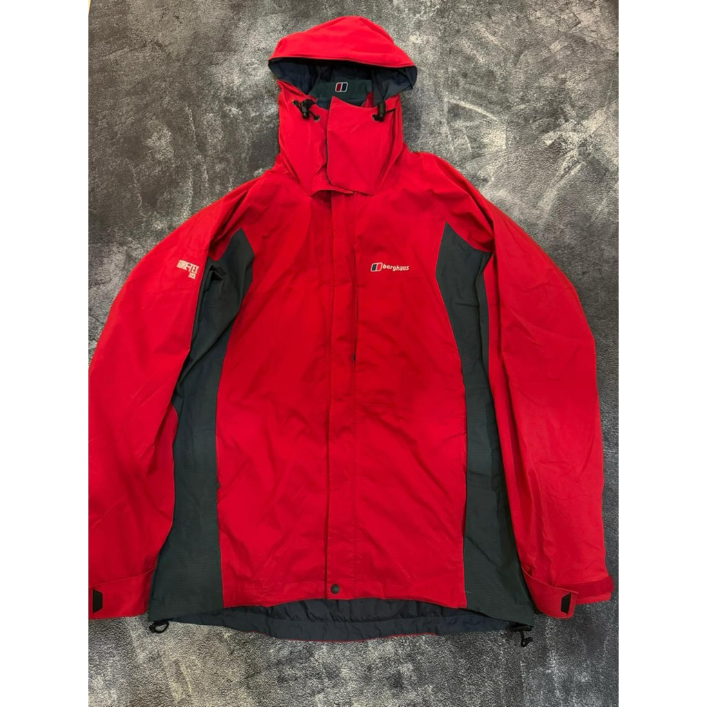 jaket outdoor gorpcore style berghaus goretex jaket