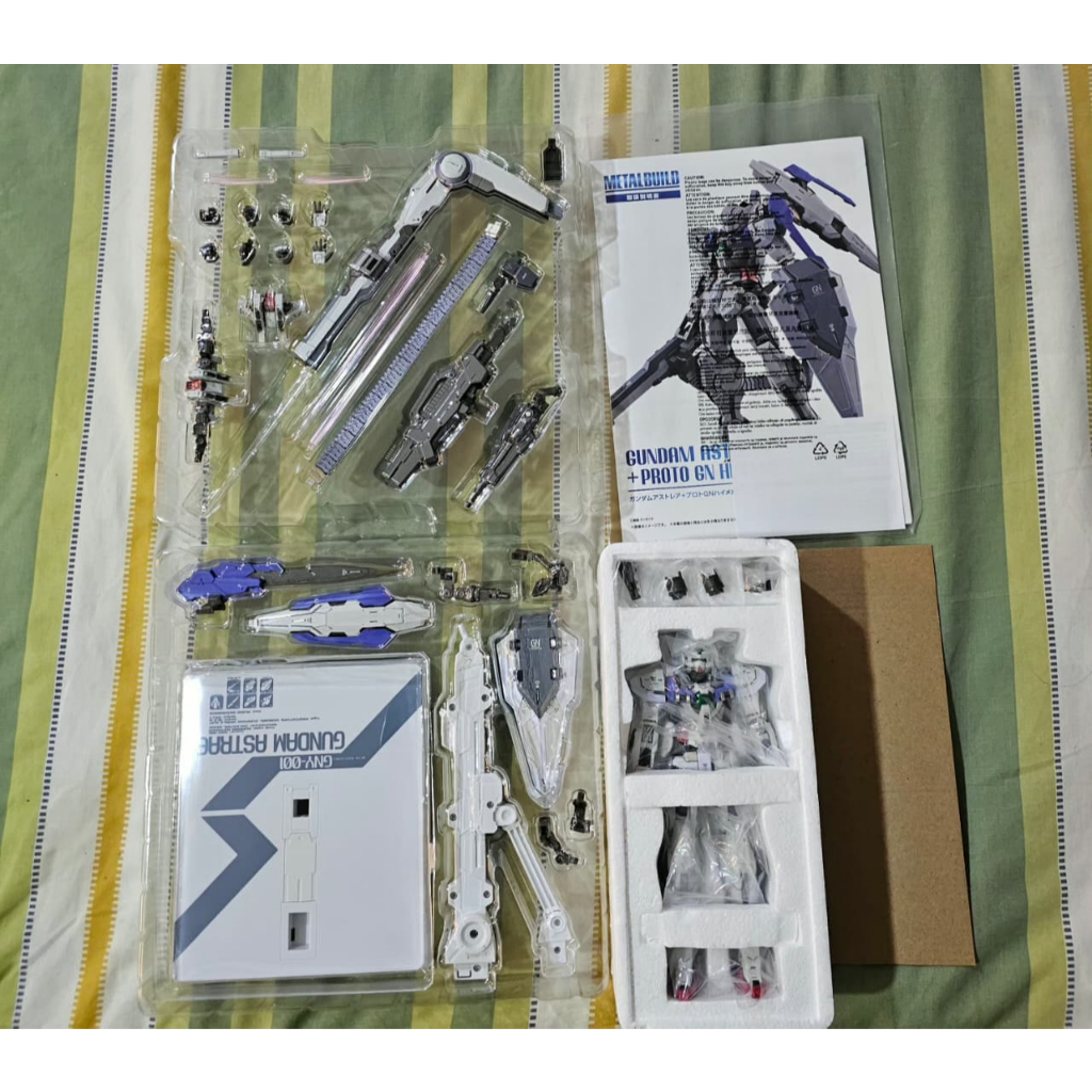 Metal Build Gundam Astraea + Proto GN High Mega Launcher