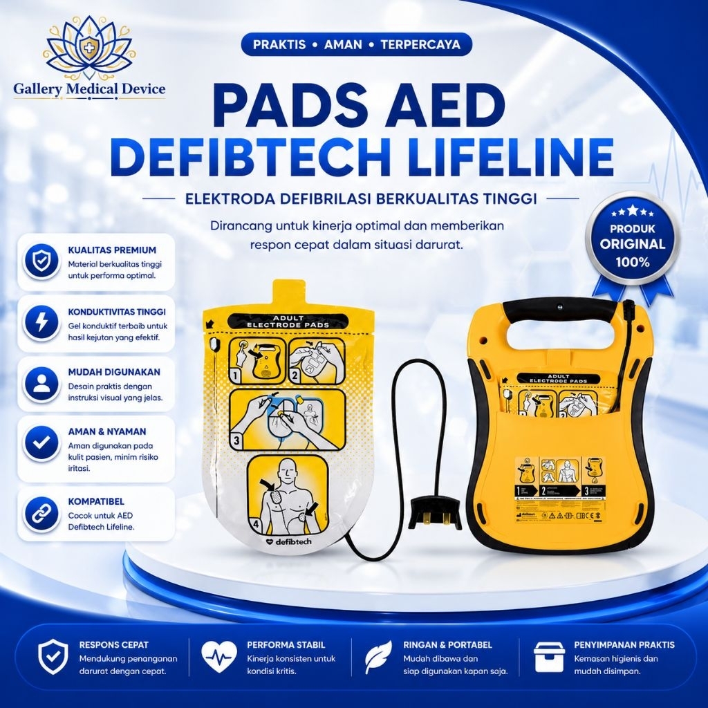 Pads For AED Defibtech Lifeline/Pads Aed Defibtech Lifeline DDP-100