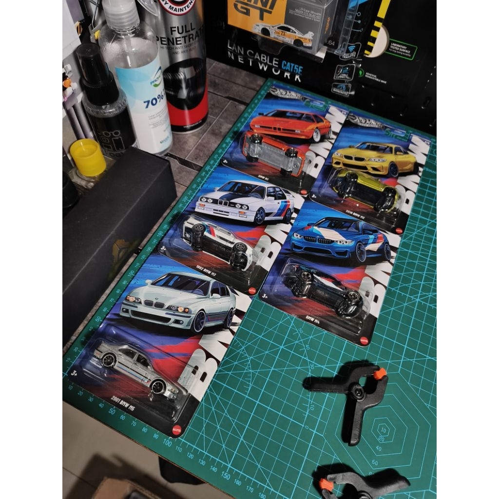 Hot Wheels Silver Series BMW M Series