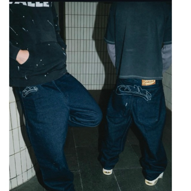 CALLE Celana Jeans Raw Denim size S