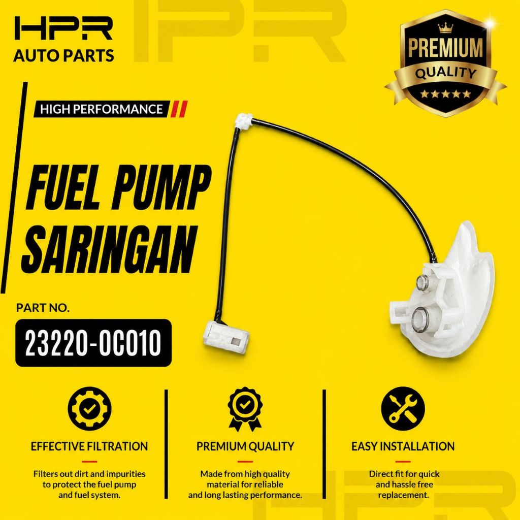 HPR Saringan Filter Pompa Bensin Fuel Pump - Innova | 2004 2005 2006 2007 2008 2009 2010 2011 2012 2