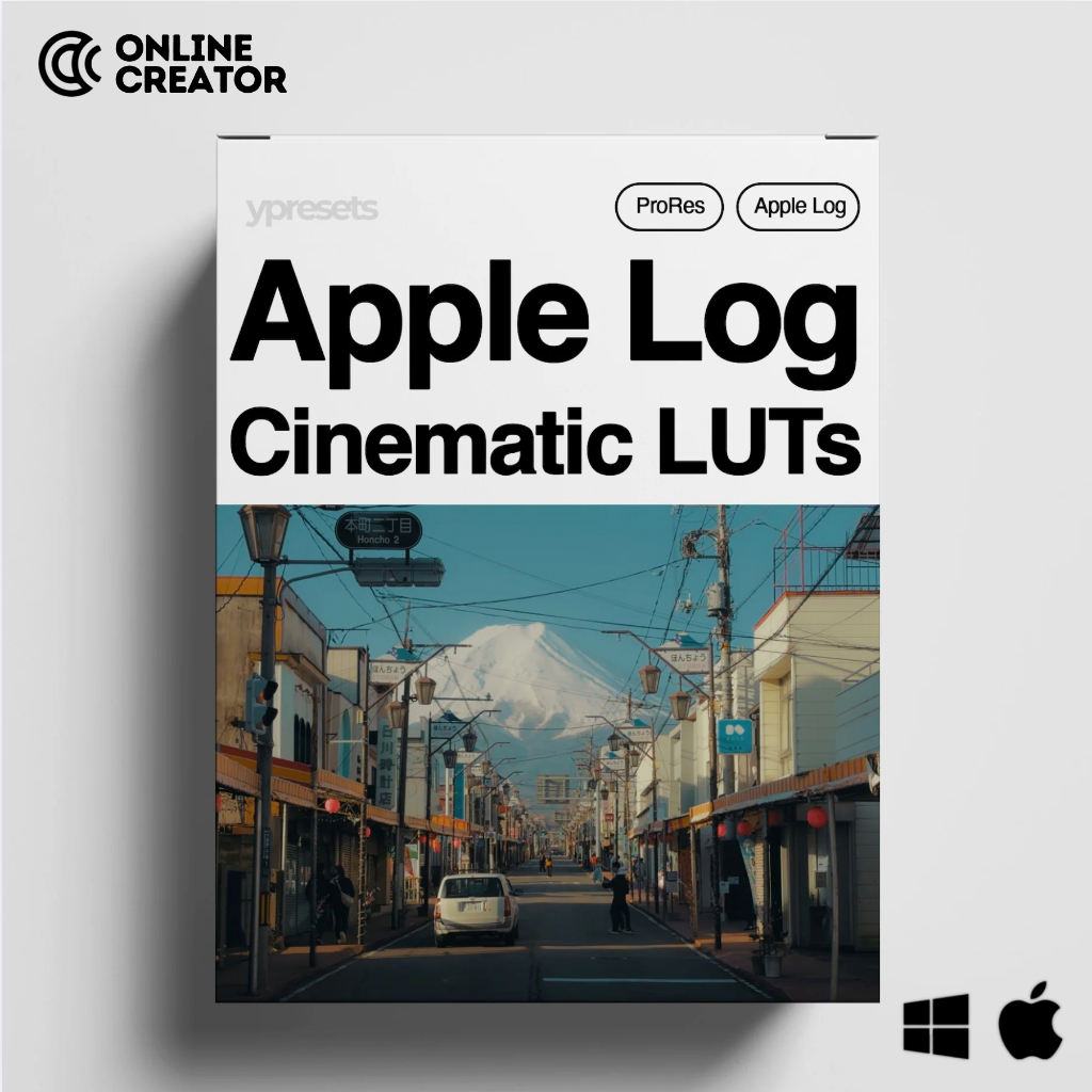 iPhone Apple Log LUTs  Yantastic Presets & LUTs