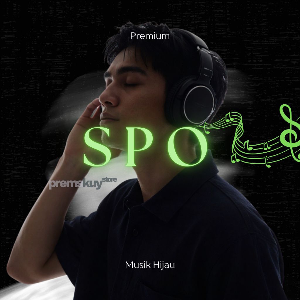 Undangan SPO Premium Musik Hijau Bergaransi
