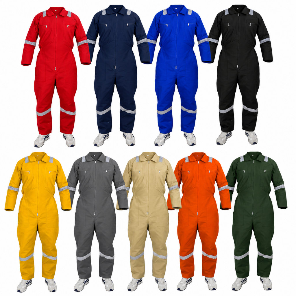 [DIKIRIM DARI BANDUNG] Wearpack Coverall Kerja Mekanik Werpak Safety Coverall Baju Kerja Proyek Teru