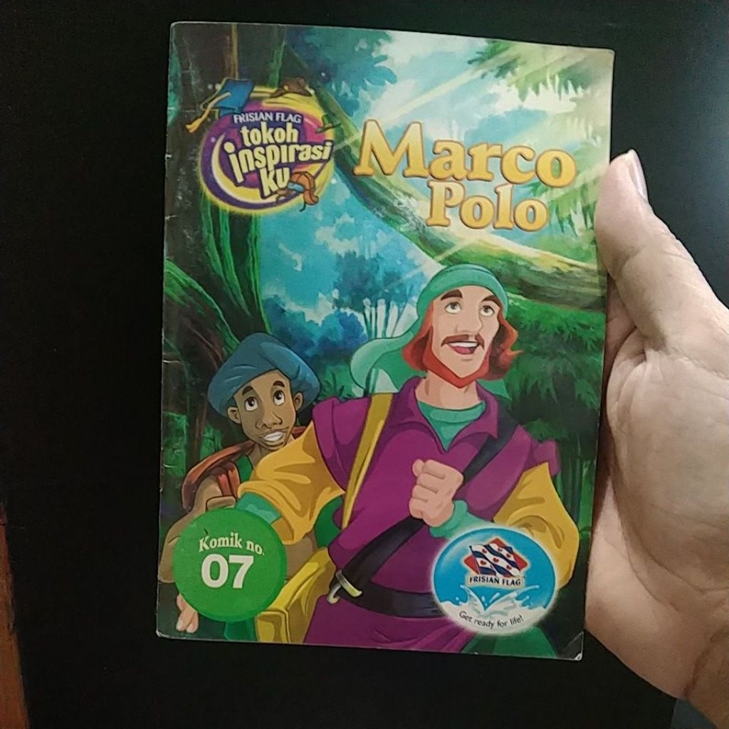 BUKU CERITA KOMIK SUSU FRISIAN FLAG MARCO POLO